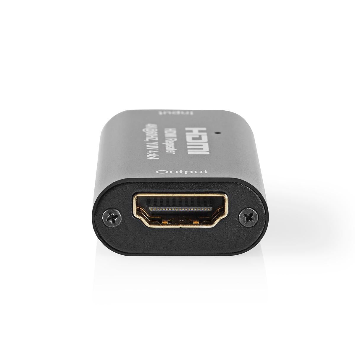 HDMI™ Repeater | 40.0 m | 4K@60Hz | 18 Gbps | Metal | Anthracite