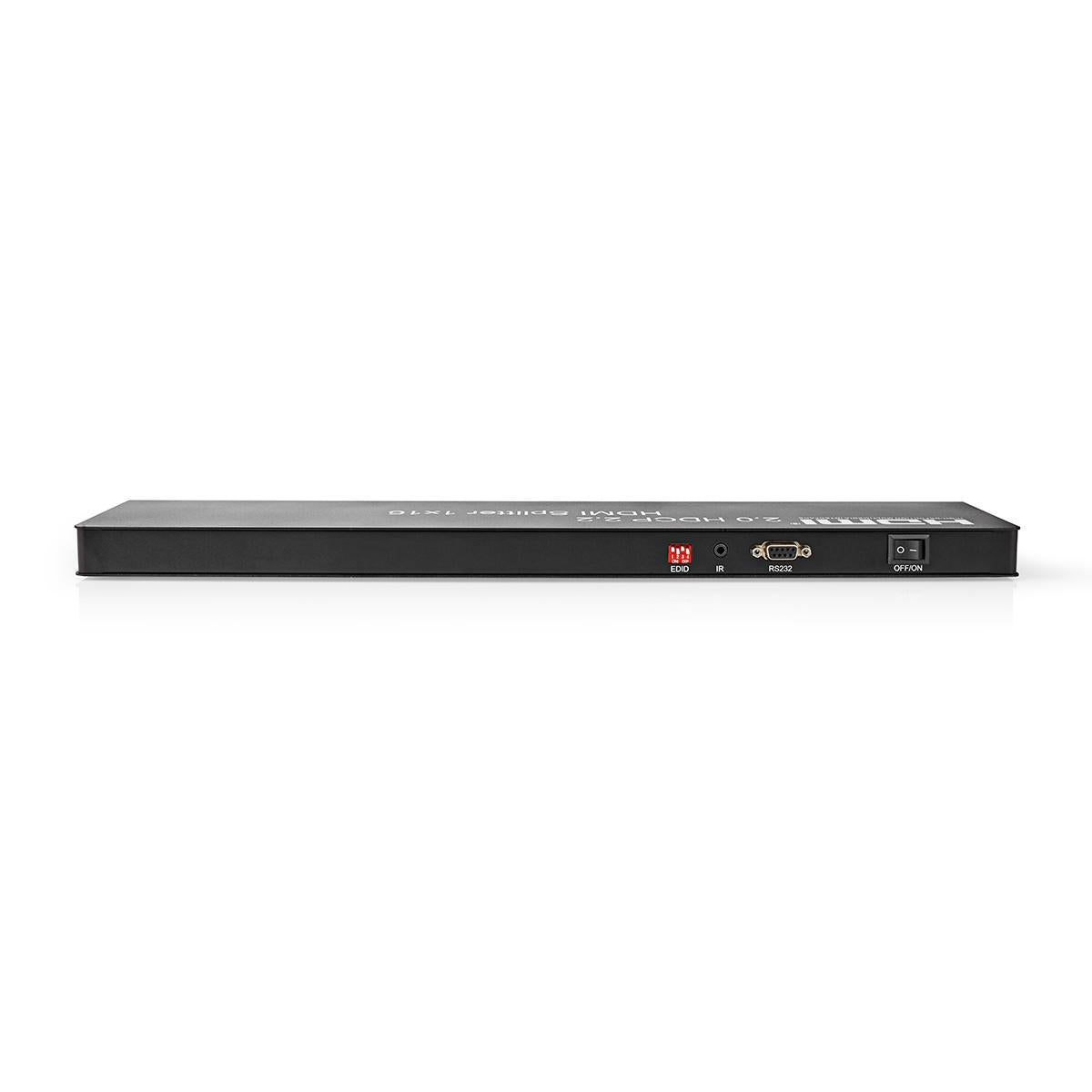HDMI™ Splitter | 16 port(s) | HDMI™ Input | USB-A Female / 16x HDMI™ Output | 4K@60Hz | 18 Gbps | Metal | Anthracite