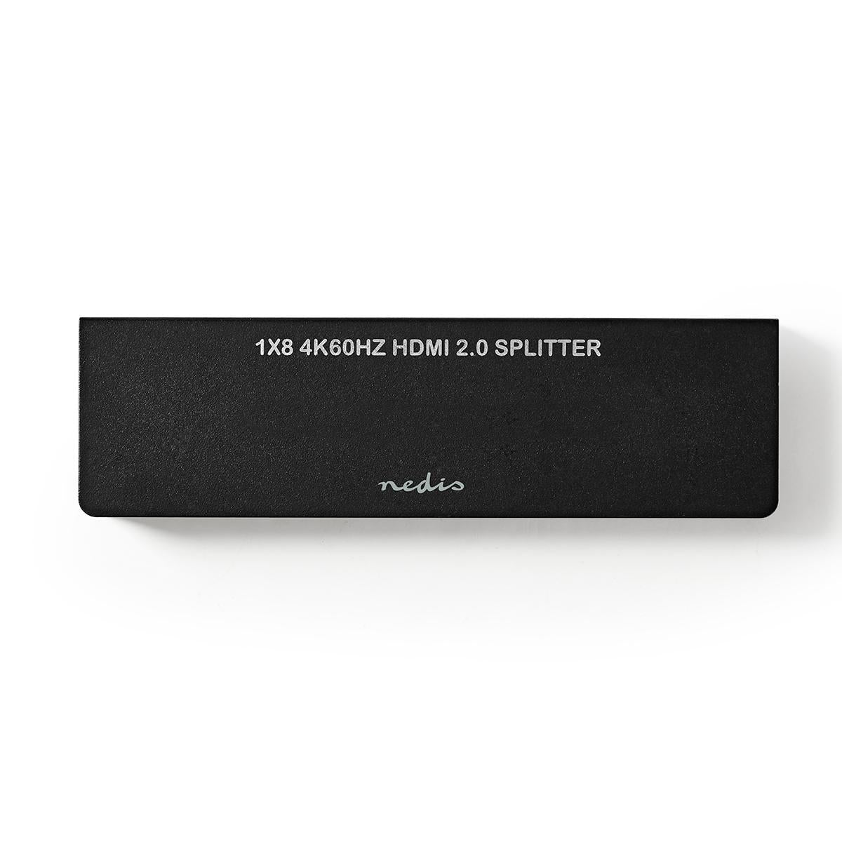 HDMI™ Splitter | 8 port(s) | HDMI™ Input | 8x HDMI™ Output | 4K@60Hz | 18 Gbps | Metal | Anthracite