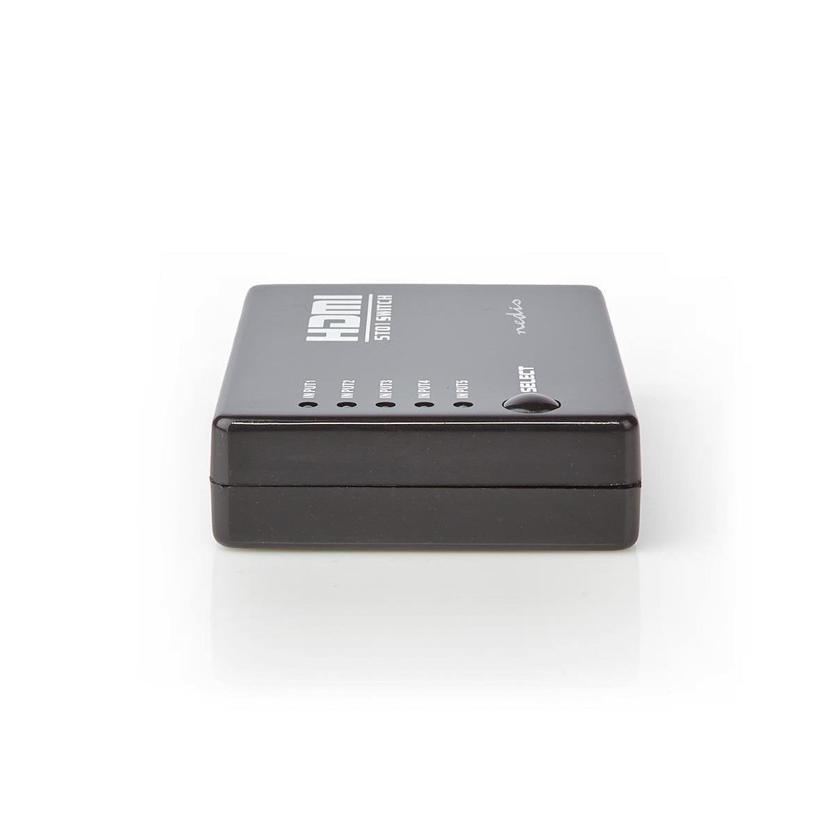 HDMI™ Switch | 5-Port port(s) | 5x HDMI™ Input | 1x HDMI™ output | 1080p | 3.4 Gbps | ABS | Black