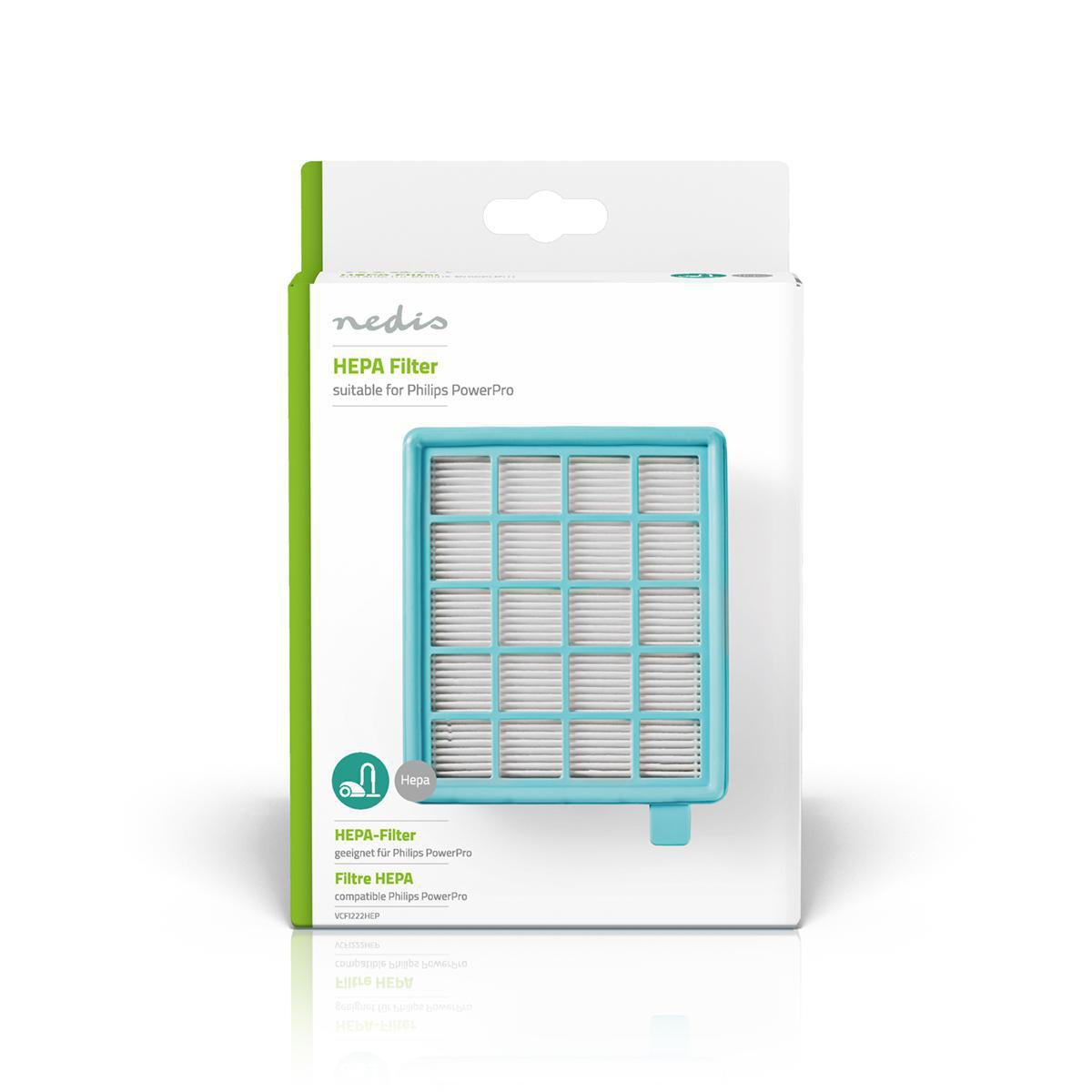 HEPA Filter Set | Replacement for: Philips | HEPA Motor Filter & Microfilter | H13