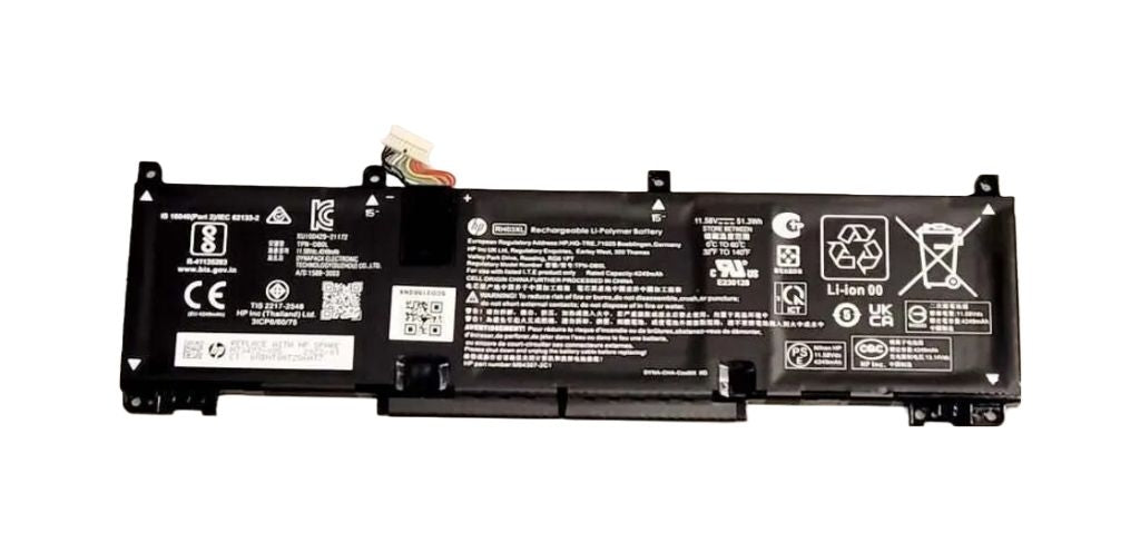 HP 3C laptop battery 51Wh 4.68Ah LI RH03051XL-PL, RH03XL