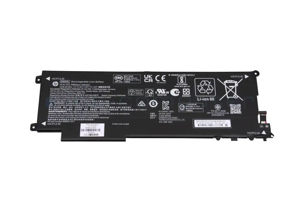 HP 4C Laptop Battery, 70Wh, 4.55Ah, Li-ion, DN04070XL-PL, DN04XL