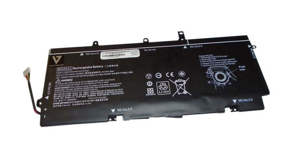 HP 6C laptop battery, 45Wh, 2.0Ah, Li-ion, BG06045XL-PL, BG06XL