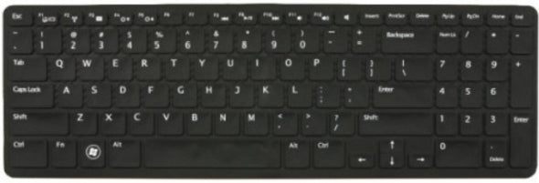 HP 827028-BA1 laptop spare part Keyboard