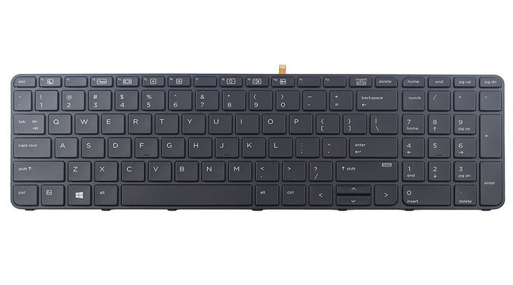 HP 827029-051 laptop spare part Keyboard