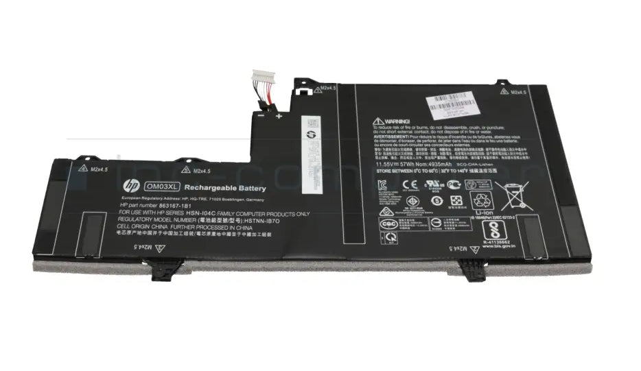 HP 863280-006 laptop spare part Battery