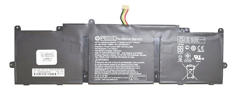 HP Battery (PE03036XL-PR) 3.25Ah, 36Wh, 3 cell