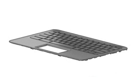 HP L52573-071 laptop spare part Housing base + keyboard