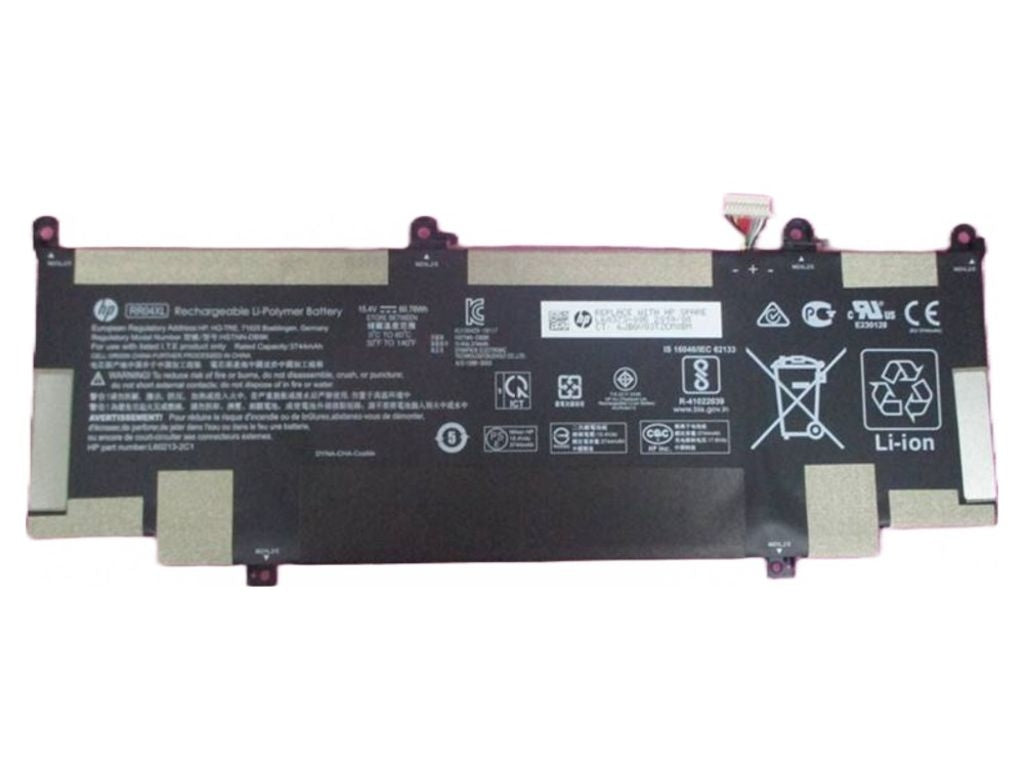 HP L60373-005 Laptop Battery, 60Wh, 3.946Ah, Li-ion - RR04XL