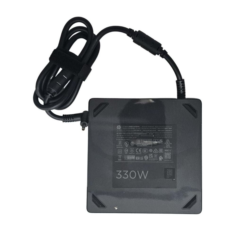HP M34603-001 330W Smart AC Adapter, 4.5mm Connector (0.5m Cord)