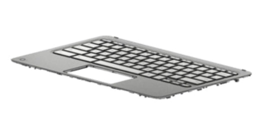 HP Top Cover Gray w/Keyboard - Nordic
