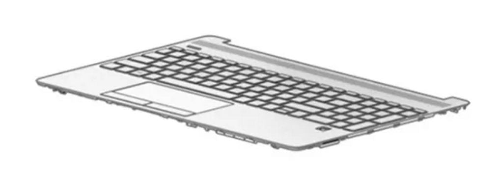 HP Top Cover NSV with Keyboard - Nordic