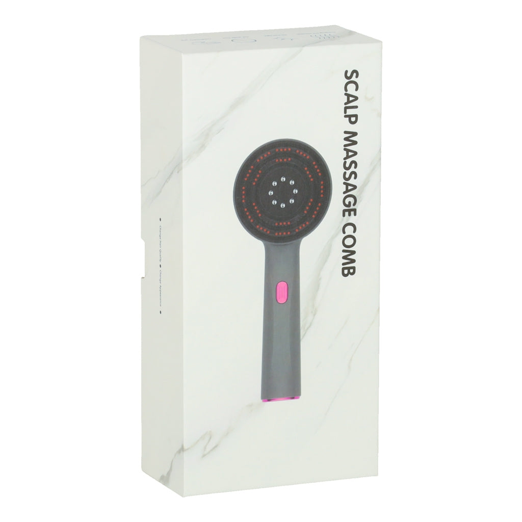 Hair Care Head Massager with Red Light & Oil Applicator