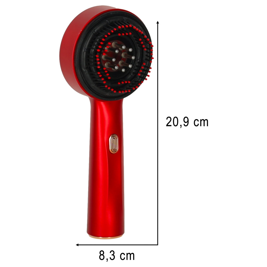 Hair Care Head Massager with Red Light & Oil Applicator
