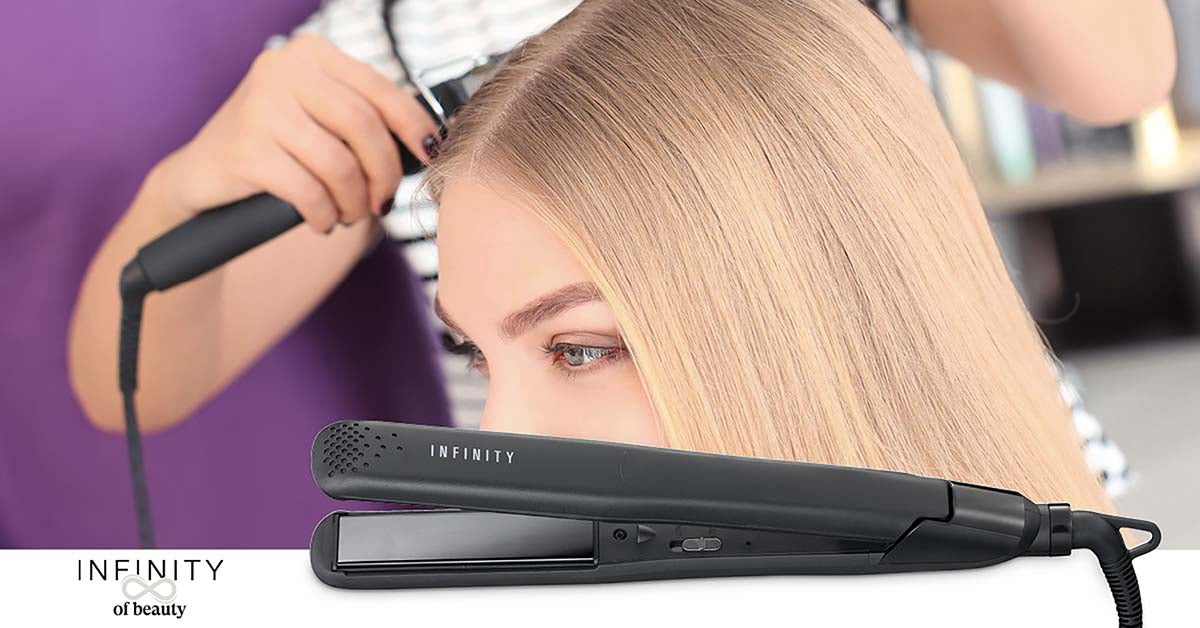 Hair Straightener 37W, Ceramic Plates, Black