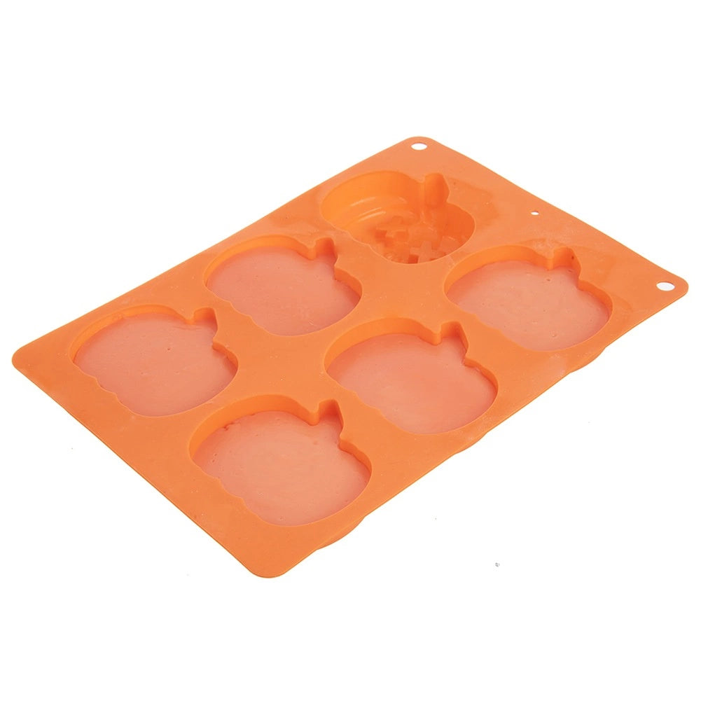 Halloween Pumpkin Silicone Cookie Mold, 25x18x3 cm