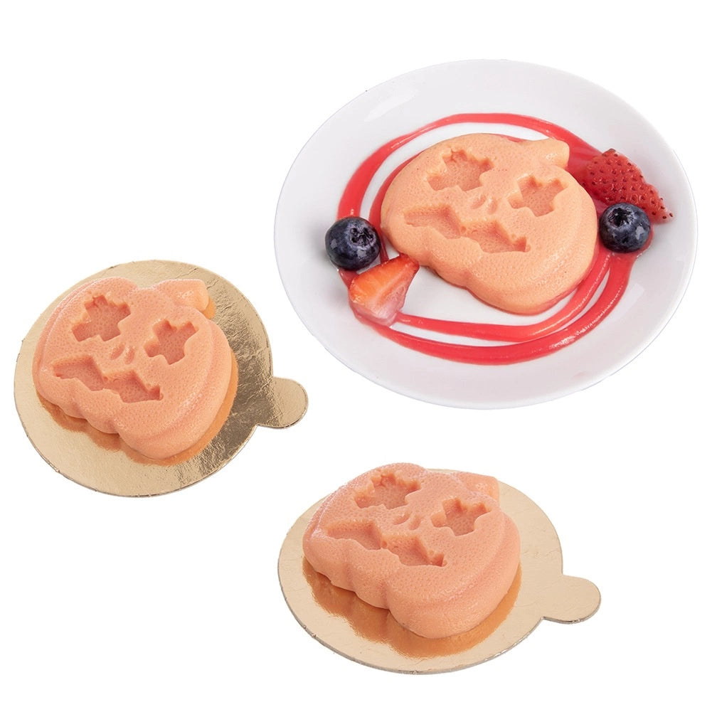 Halloween Pumpkin Silicone Cookie Mold, 25x18x3 cm