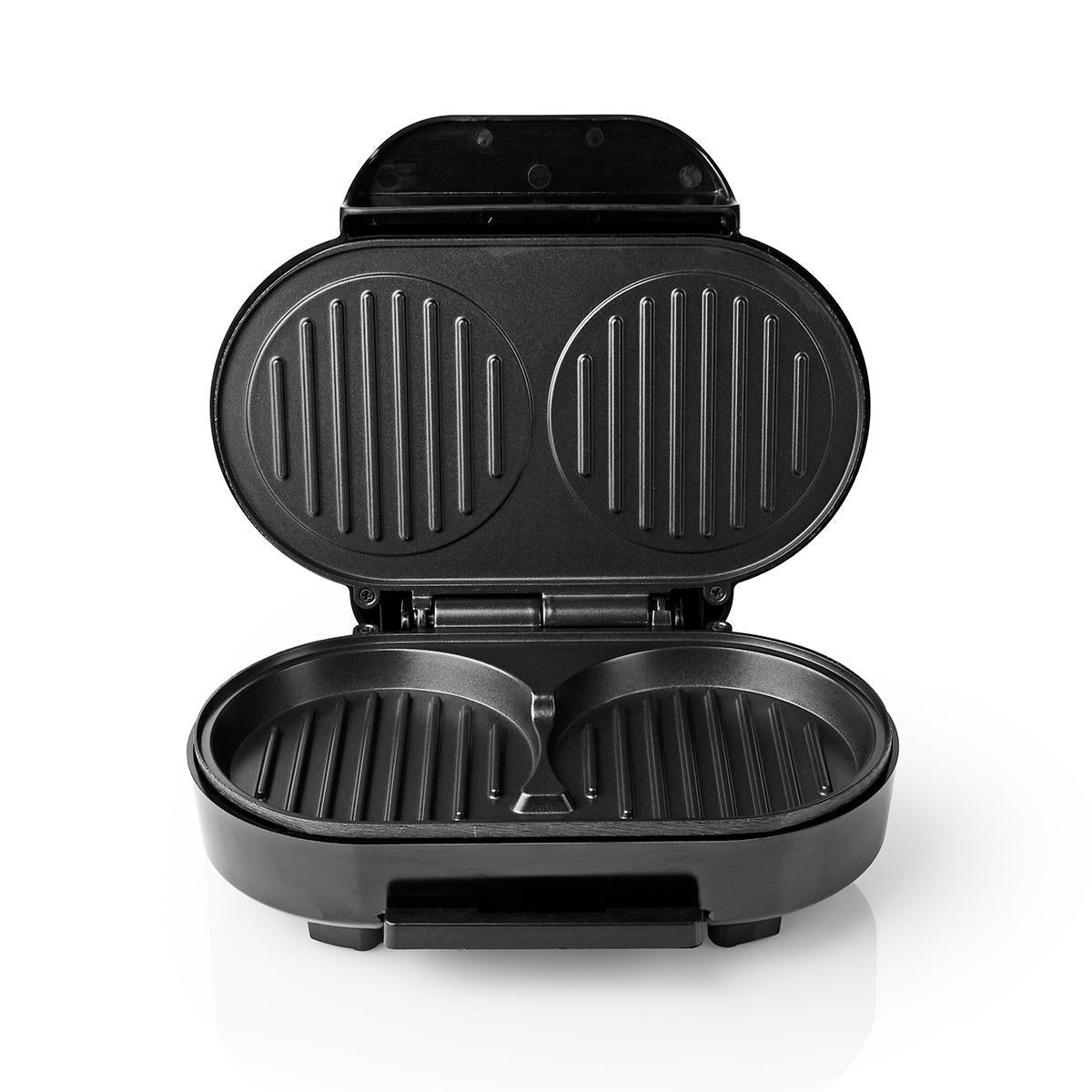 Hamburger Maker | 1000 W | 23.5 x 10.5 cm | Automatic temperature control | Metal / Plastic
