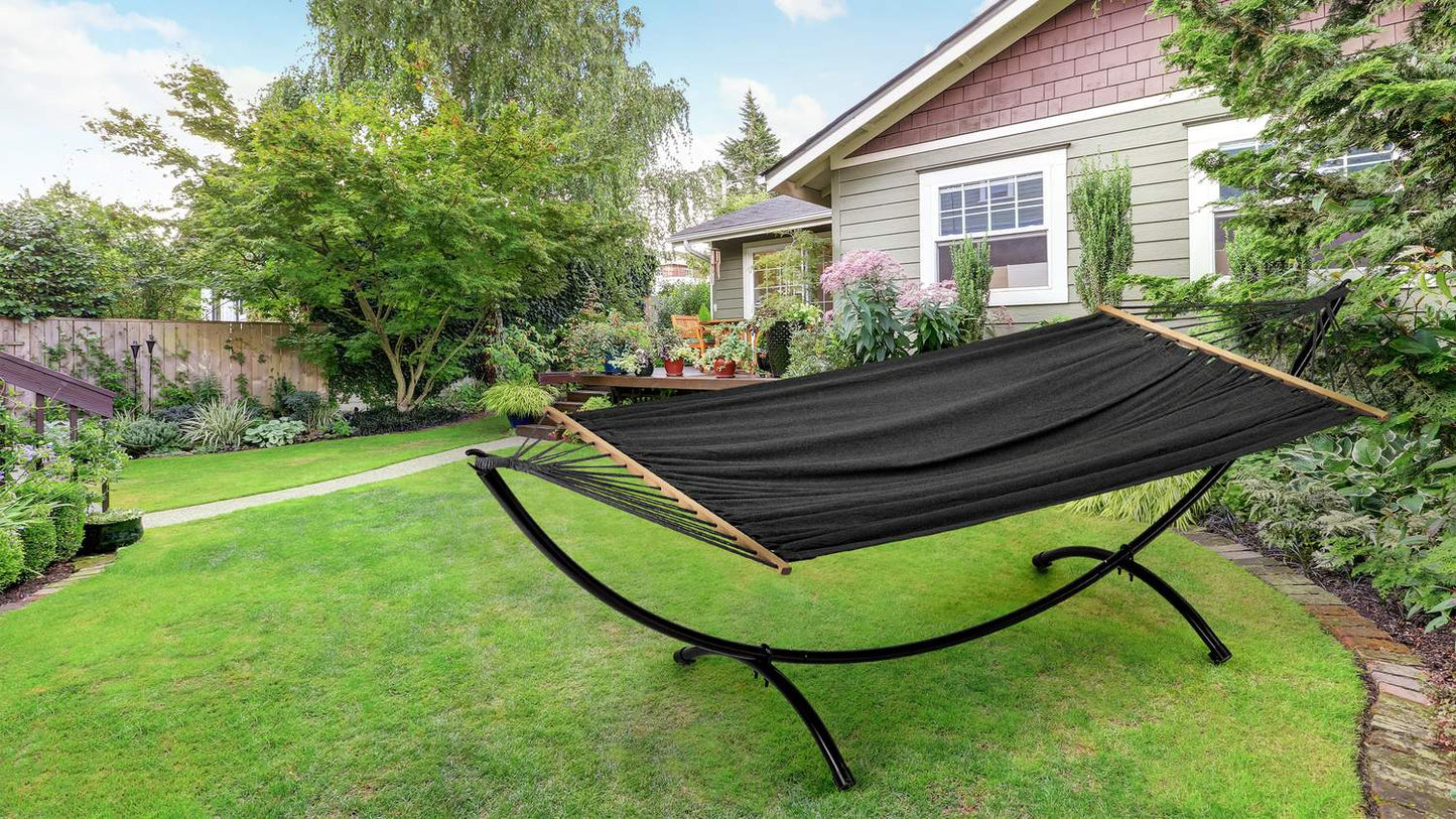 Hammock with frame recliner garden swing ModernHome