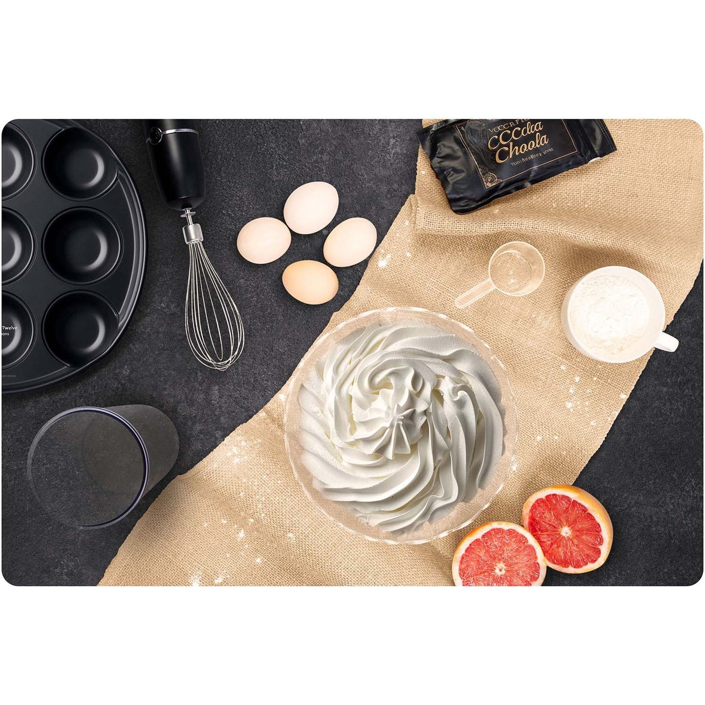 Hand Blender 1500W with Bottle and Accessories