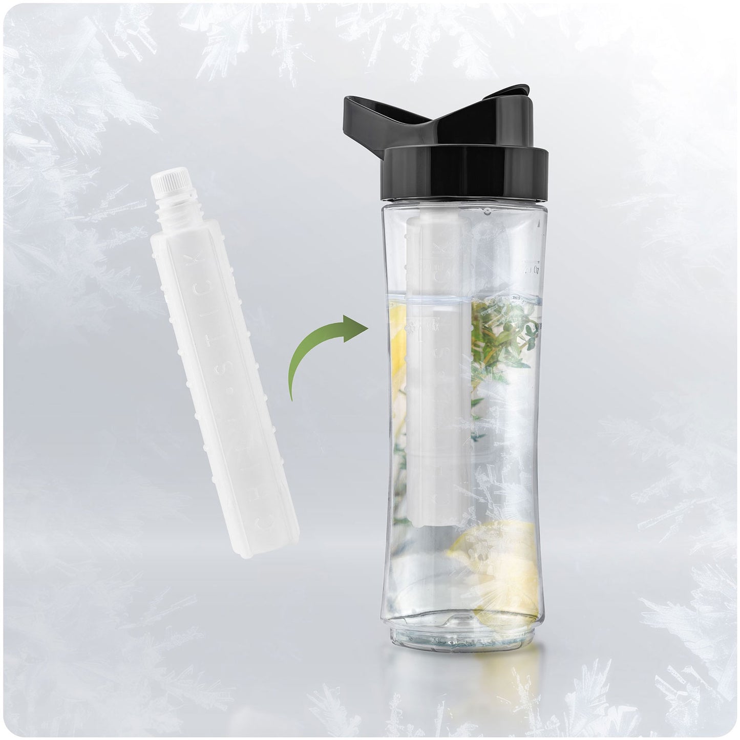 Hand Blender 1500W with Bottle and Accessories