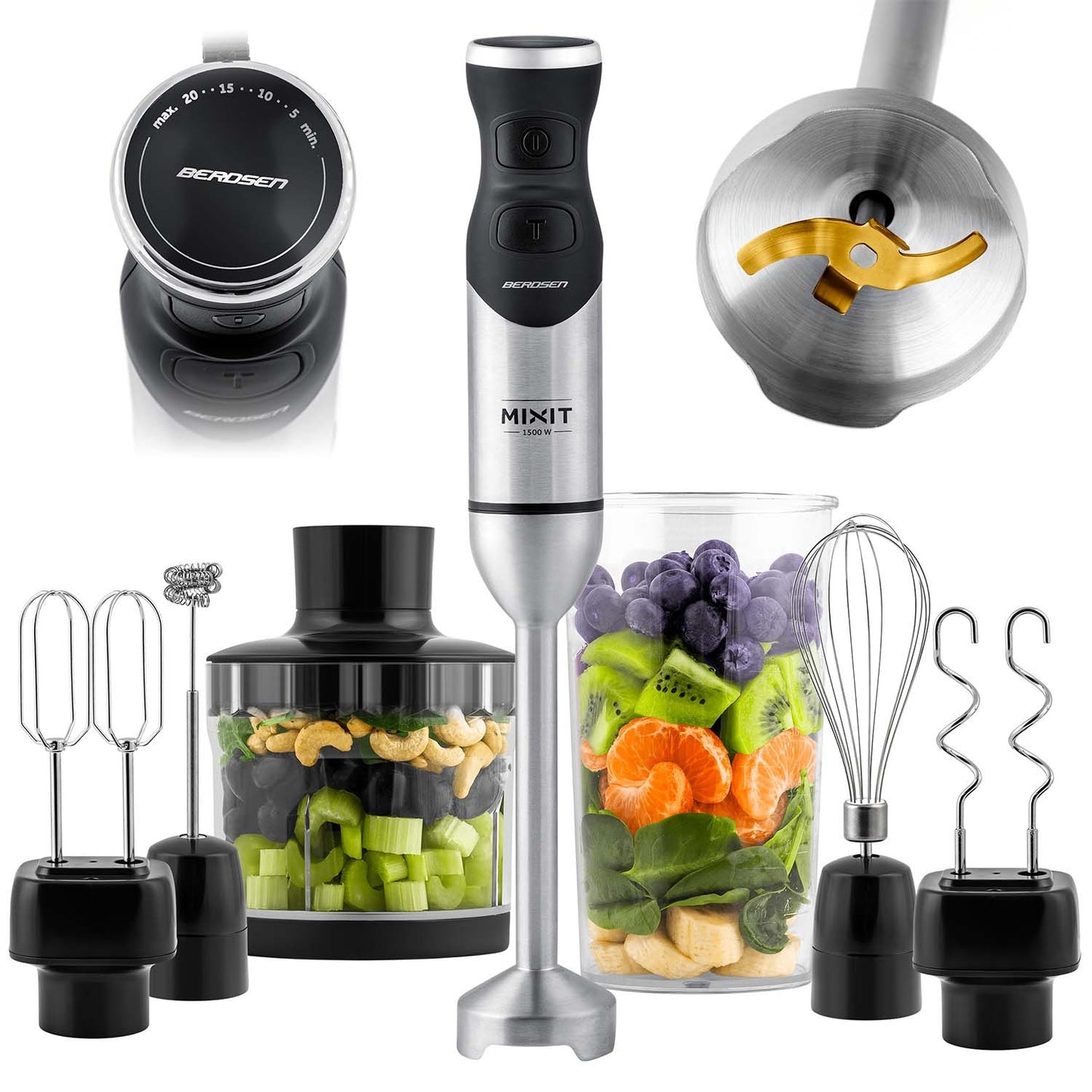 Hand blender 1500 W BD-753 Berdsen