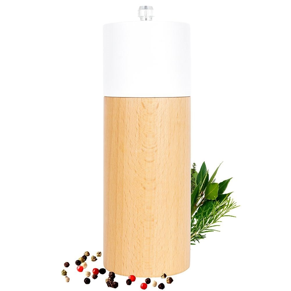 Hand grinder in acacia wood with ceramic grinding mechanism