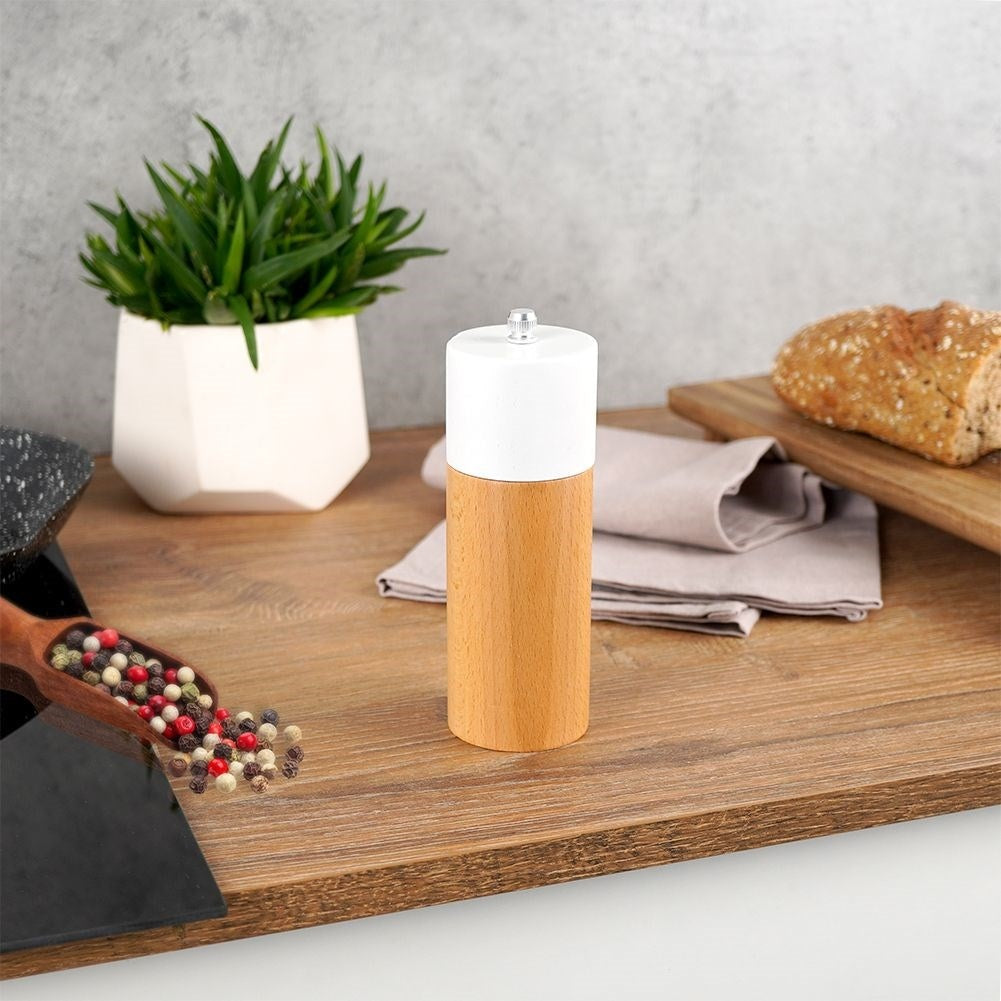 Hand grinder in acacia wood with ceramic grinding mechanism