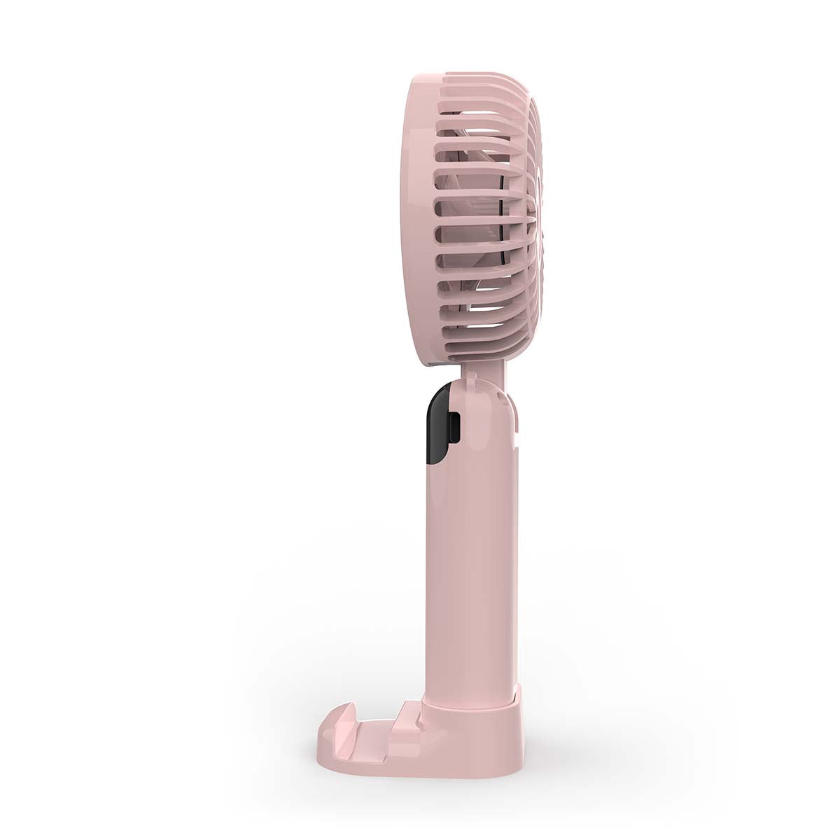 Handheld Fan, 6 Speeds, 90mm, Pink, Rechargeable