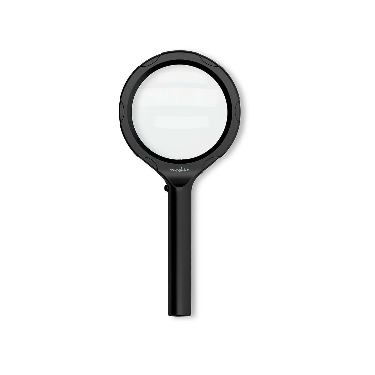 Handheld Magnifier, 4 Diopter Lens, Black
