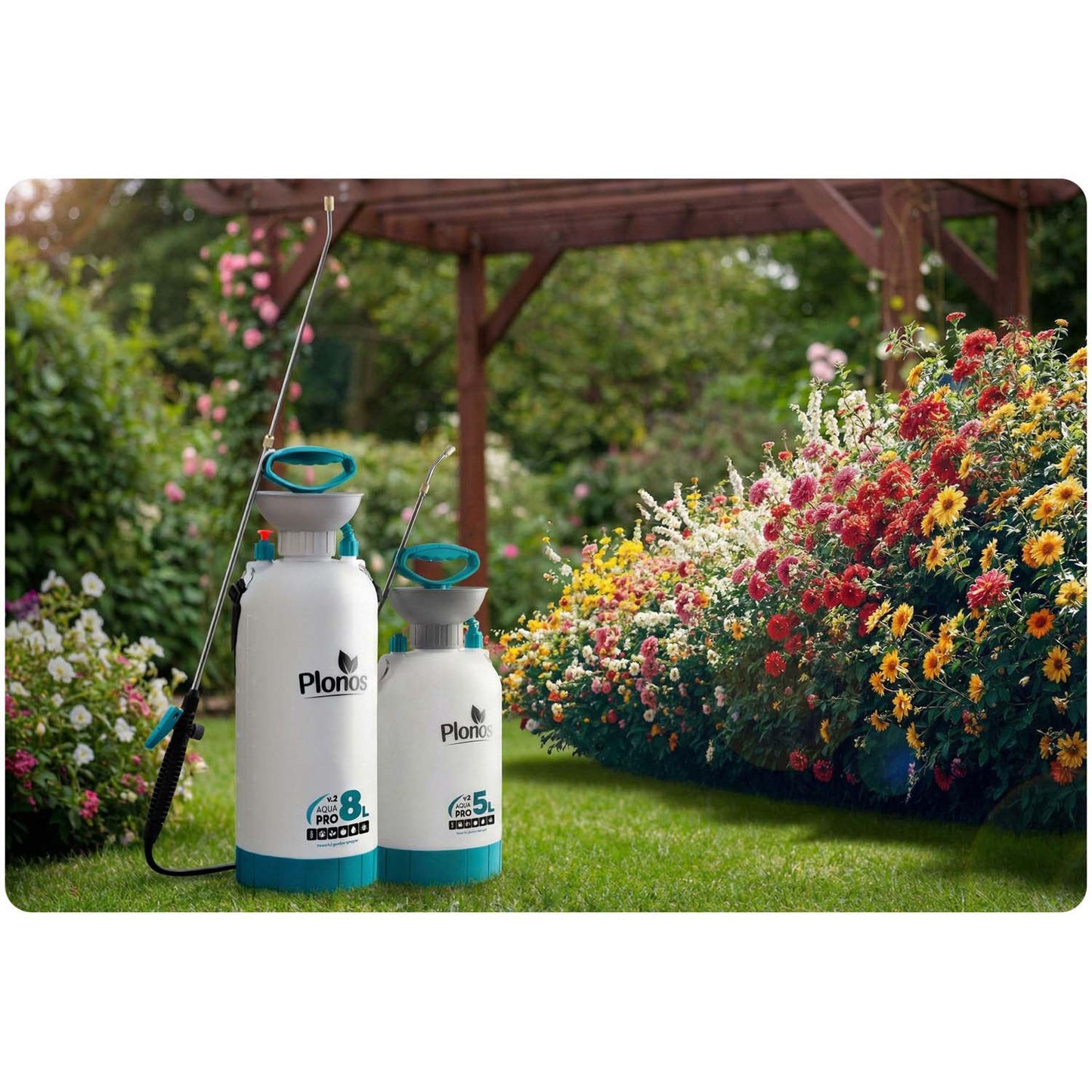 Handheld Pressure Sprayer 5L with Adjustable Lance