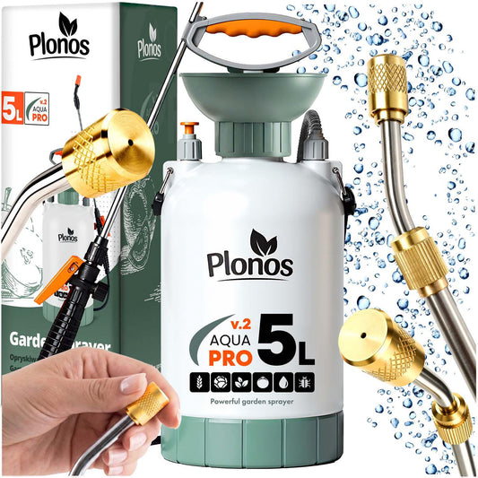 Handheld Pressure Sprayer 5L with Adjustable Lance