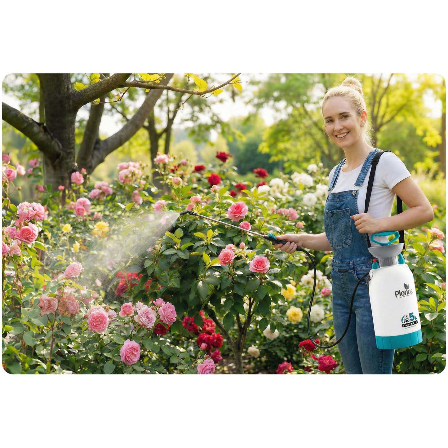 Handheld Pressure Sprayer 5L with Adjustable Lance