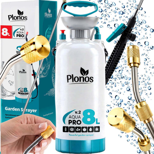 Handheld Pressure Sprayer 8L with Adjustable Lance