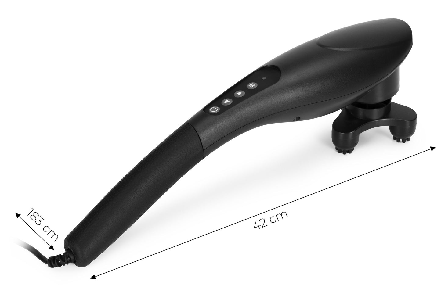Handheld Vibrating Massager, 5 Heads, 20W Power