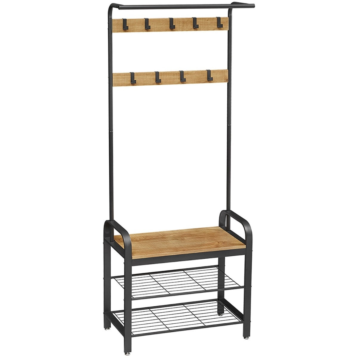 Hanger, clothes stand, wooden shoe rack, LOFT