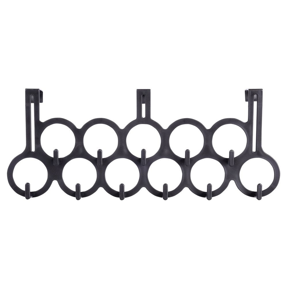 Hanger with 11 hooks for doors in bathroom, hall and bedroom