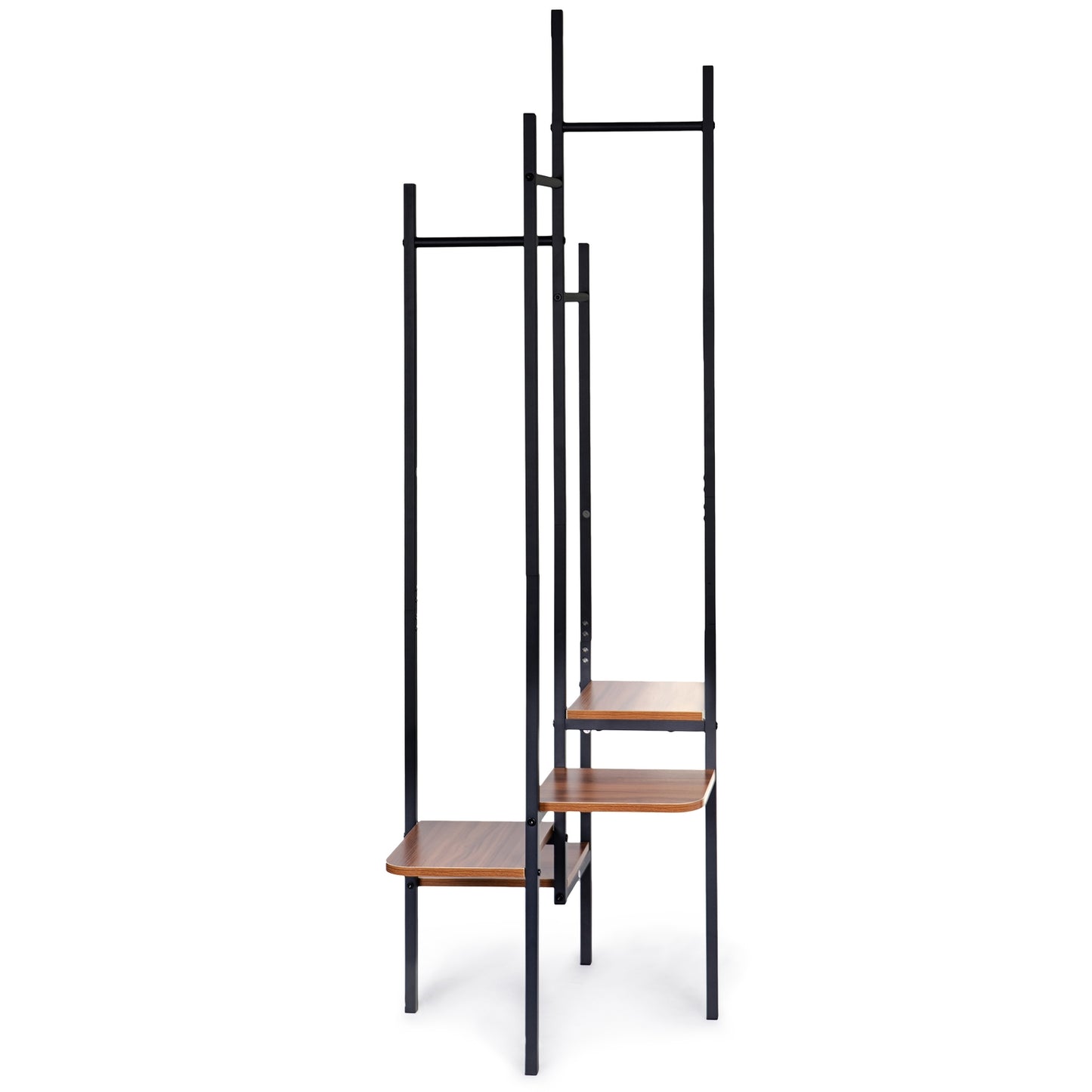 Hanger with shelves, wardrobe stand, bookcase, cupboard