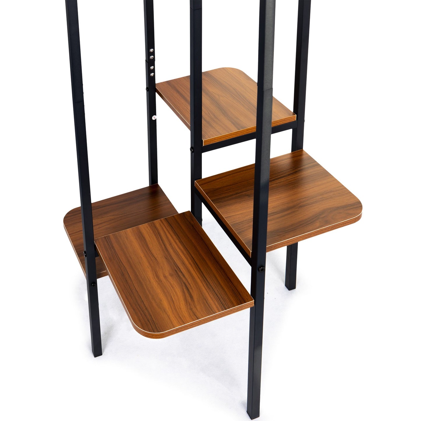 Hanger with shelves, wardrobe stand, bookcase, cupboard