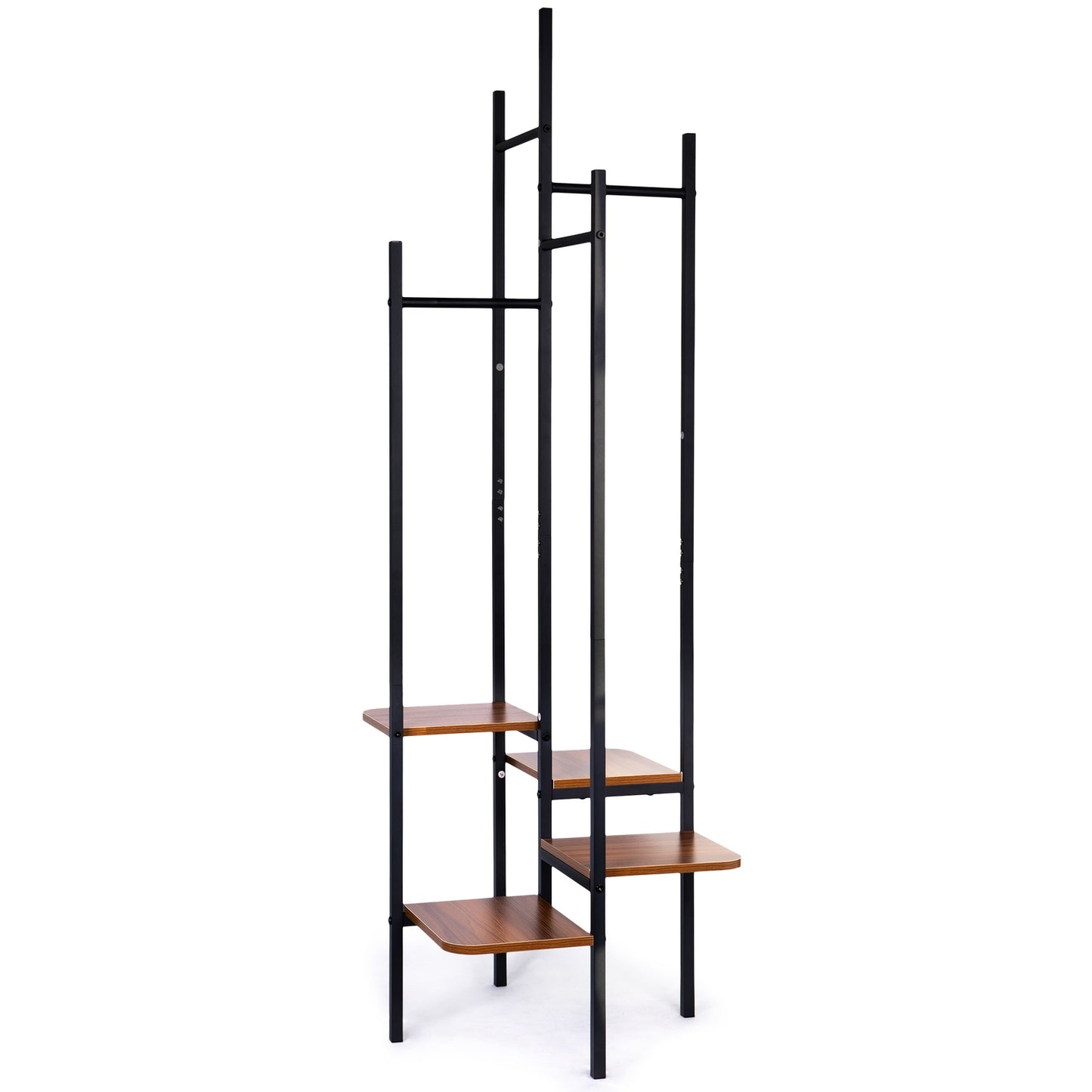 Hanger with shelves, wardrobe stand, bookcase, cupboard