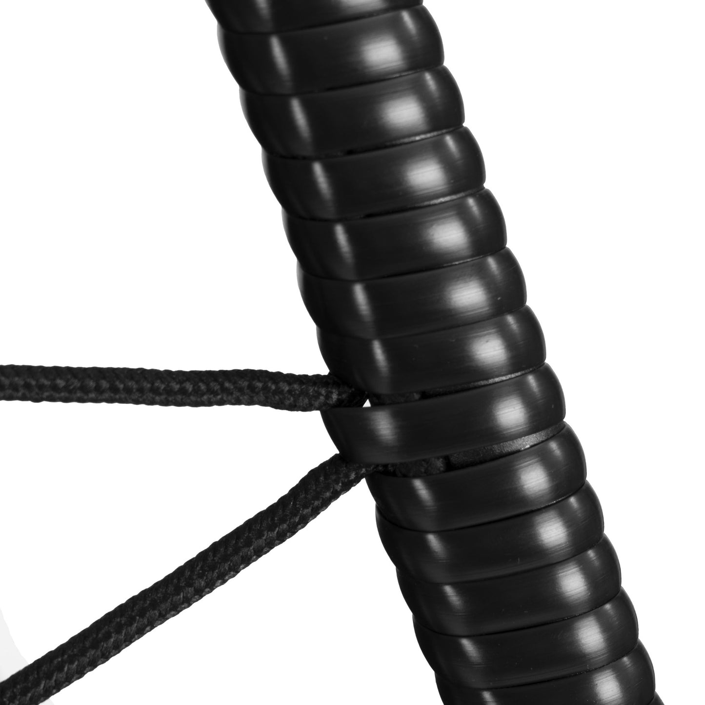 Hanging Egg Chair with Cushions, Black, 120kg Capacity