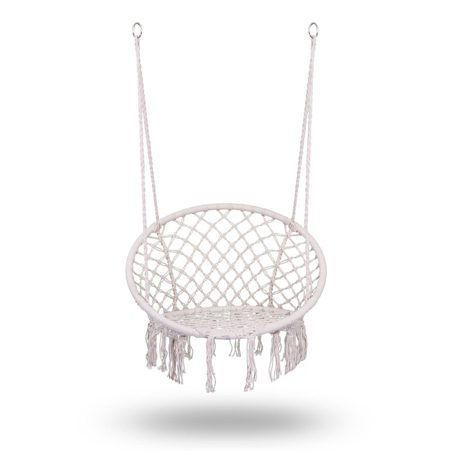 Hanging Garden Armchair Swing BOHO Beige