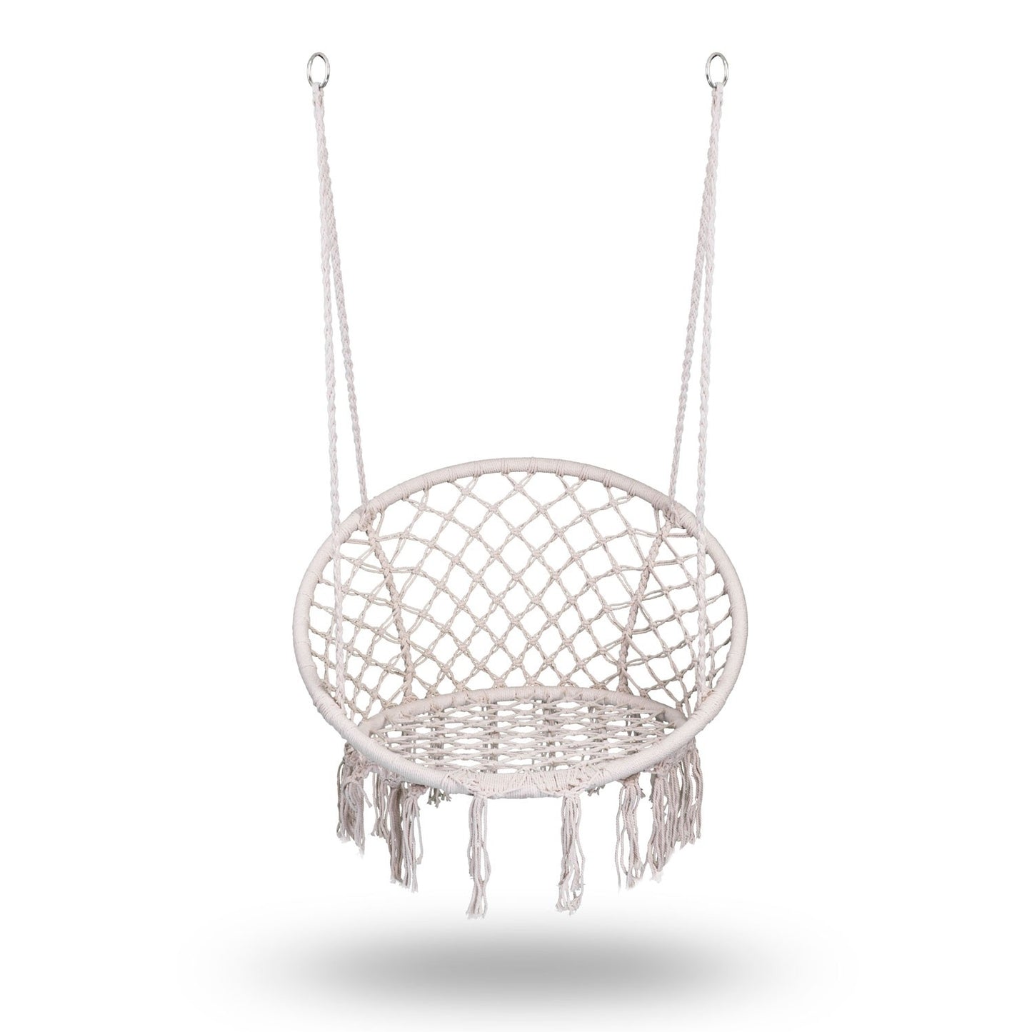 Hanging Garden Armchair Swing BOHO Beige