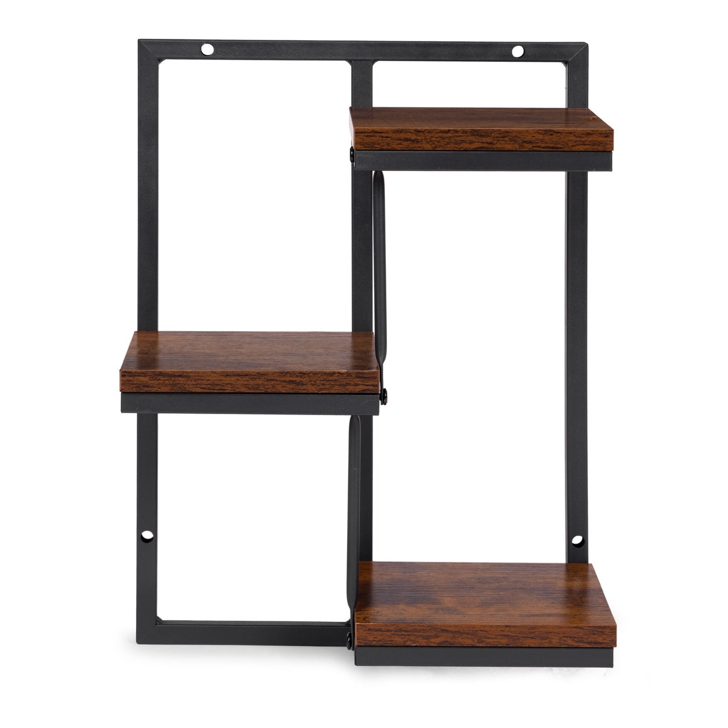 Hanging Plant Shelf – 3-Tier Steel Wall Mount