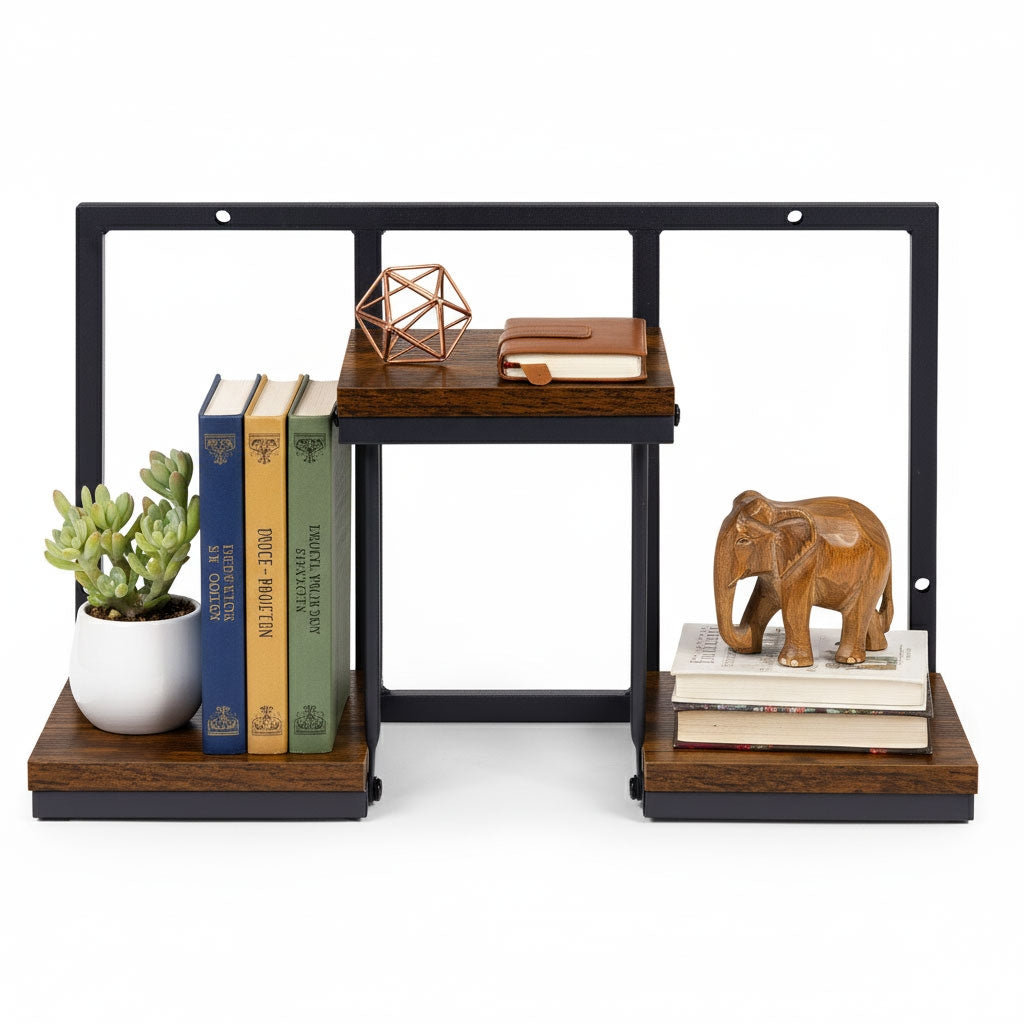 Hanging Plant Shelf – 3-Tier Steel Wall Mount