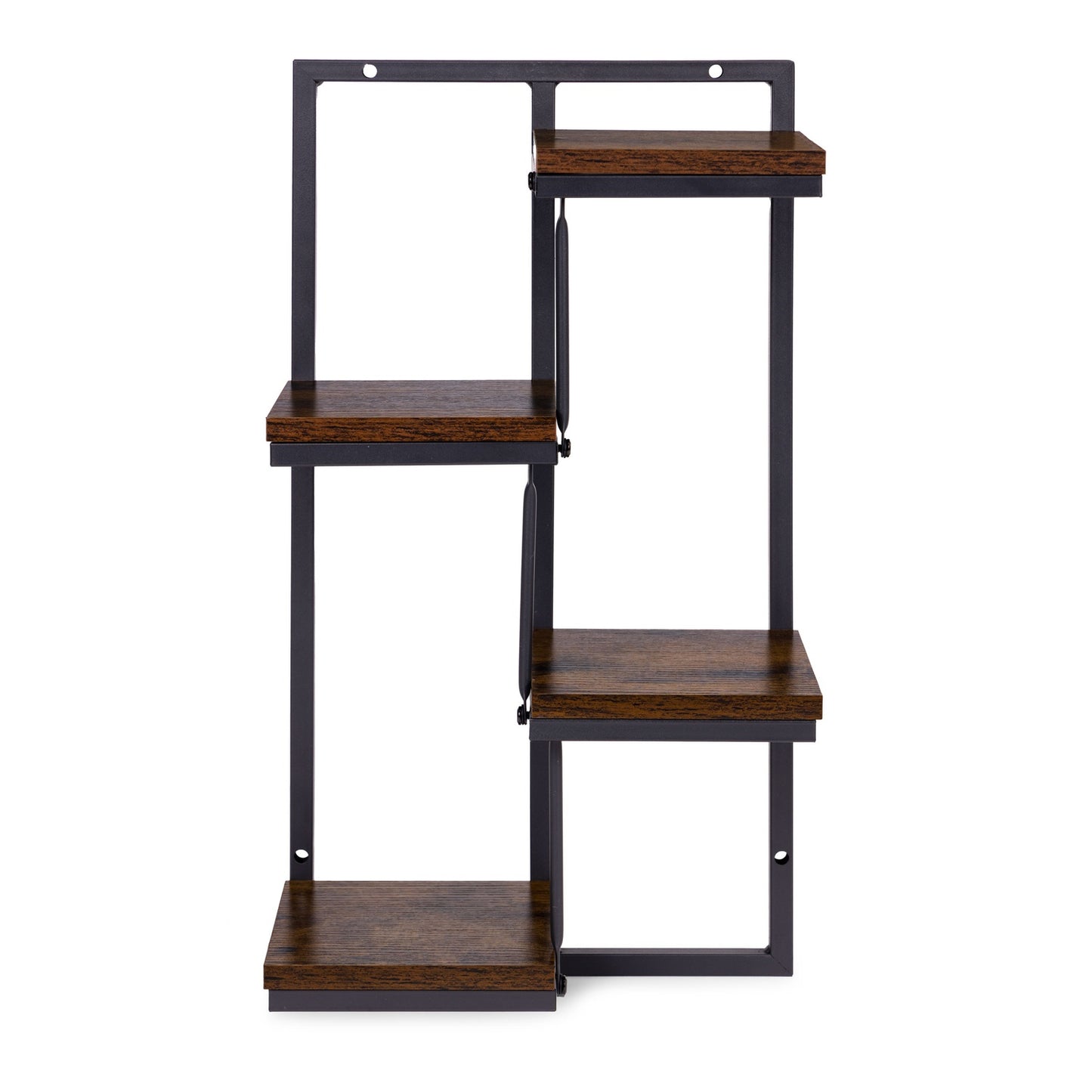 Hanging Plant Shelf – 4-Tier Steel Wall Mount