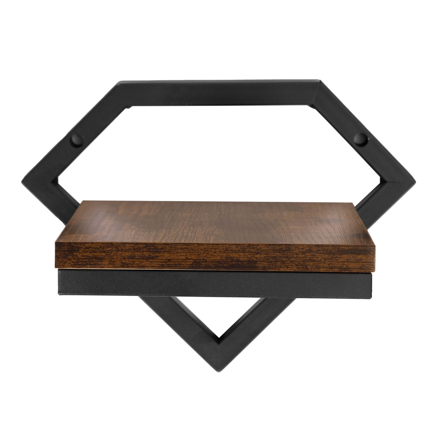 Hanging Plant Shelf, Loft Style, Steel & Chipboard