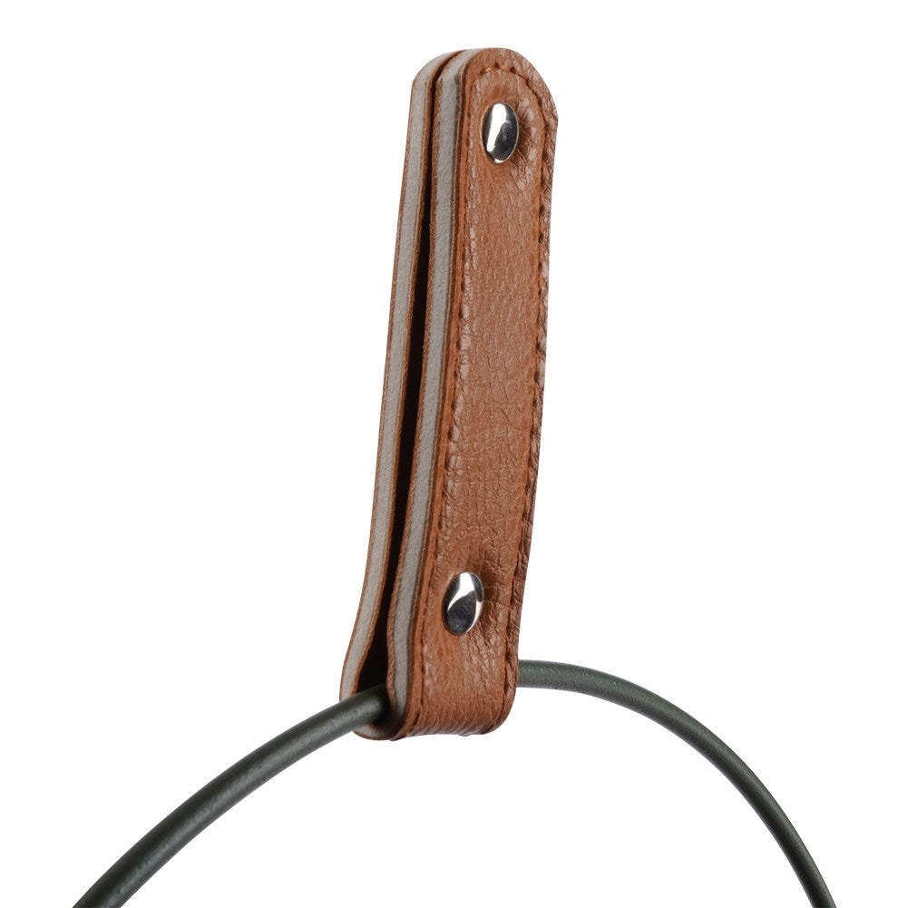 Hanging Pot with Leather Strap