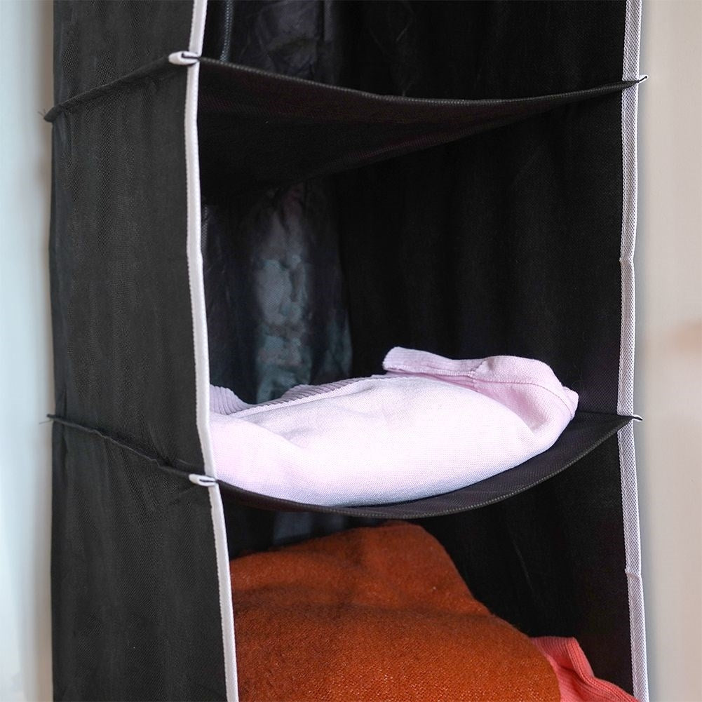 Hanging Storage Solution for Clothes and Accessories